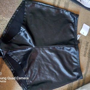 NWOTwet look high waisted booty shorts, one size